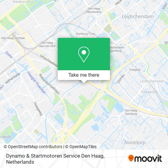 Dynamo & Startmotoren Service Den Haag map