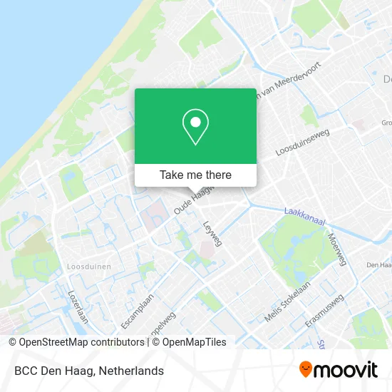 BCC Den Haag map