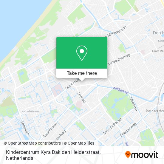 Kindercentrum Kyra Dak den Helderstraat Karte