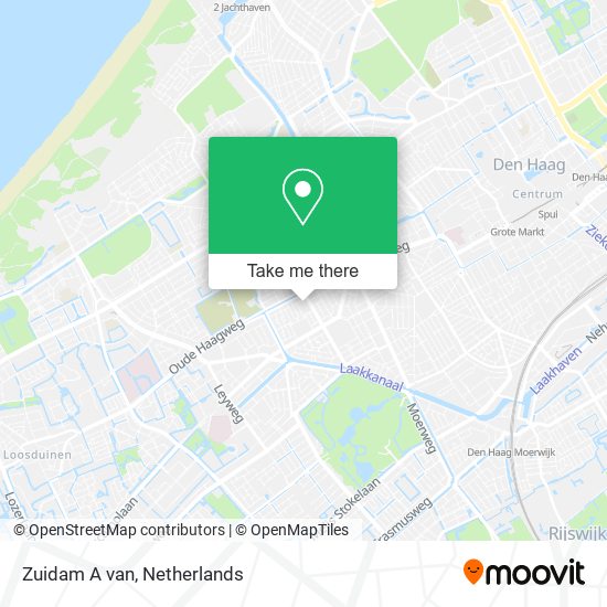 Zuidam A van map