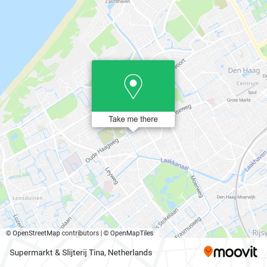 Supermarkt & Slijterij Tina map