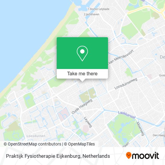 Praktijk Fysiotherapie Eijkenburg map