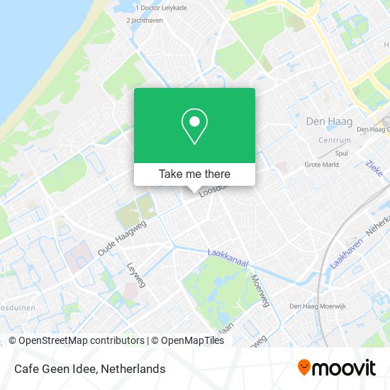 Cafe Geen Idee map