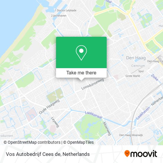 Vos Autobedrijf Cees de map