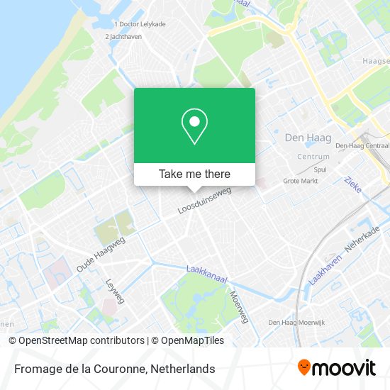 Fromage de la Couronne map