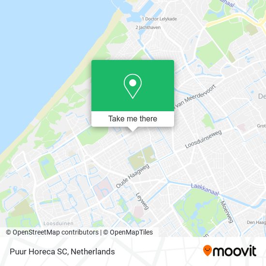 Puur Horeca SC map