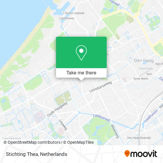 Stichting Thea map