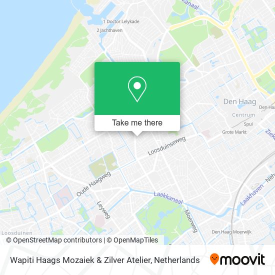 Wapiti Haags Mozaiek & Zilver Atelier map