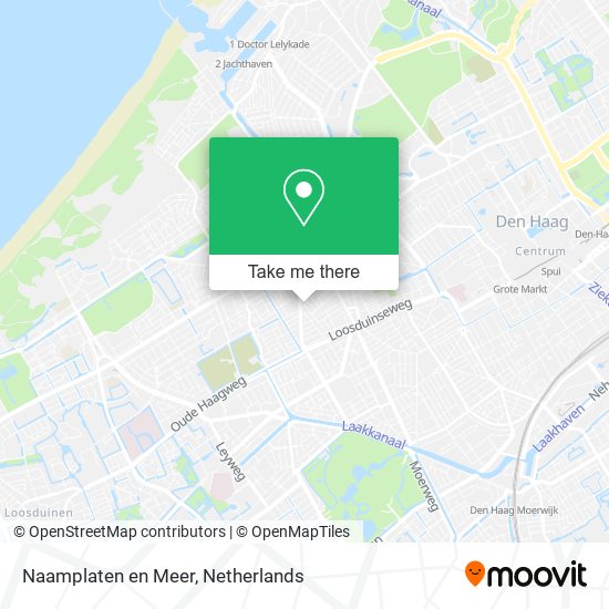 Naamplaten en Meer Karte