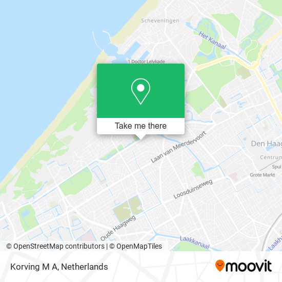 Korving M A map