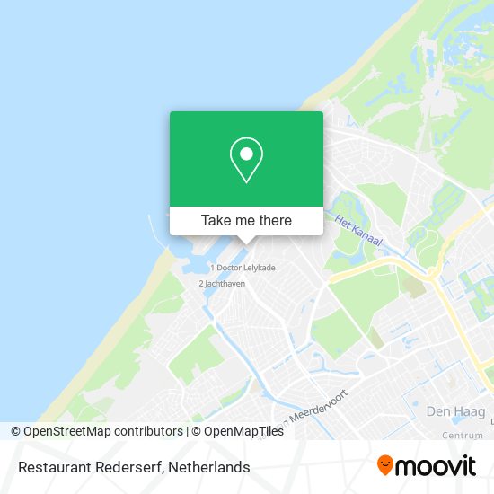 Restaurant Rederserf map