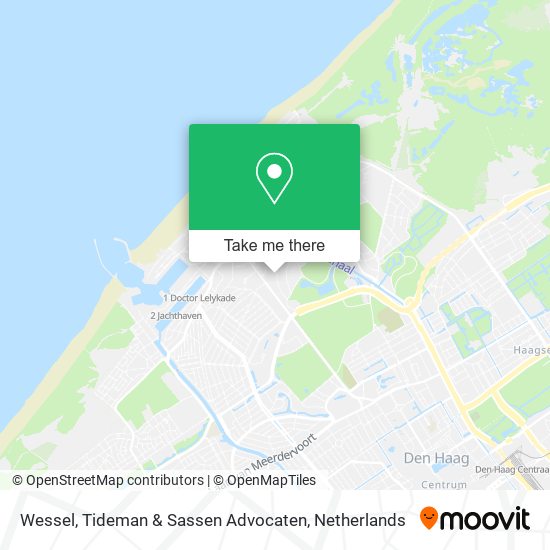 Wessel, Tideman & Sassen Advocaten map