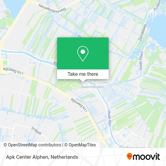 Apk Center Alphen map