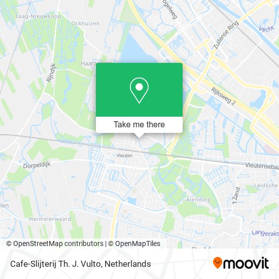Cafe-Slijterij Th. J. Vulto map