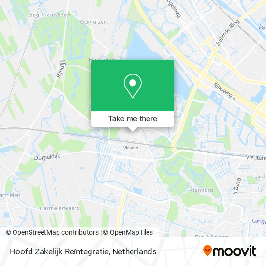 Hoofd Zakelijk Reïntegratie map