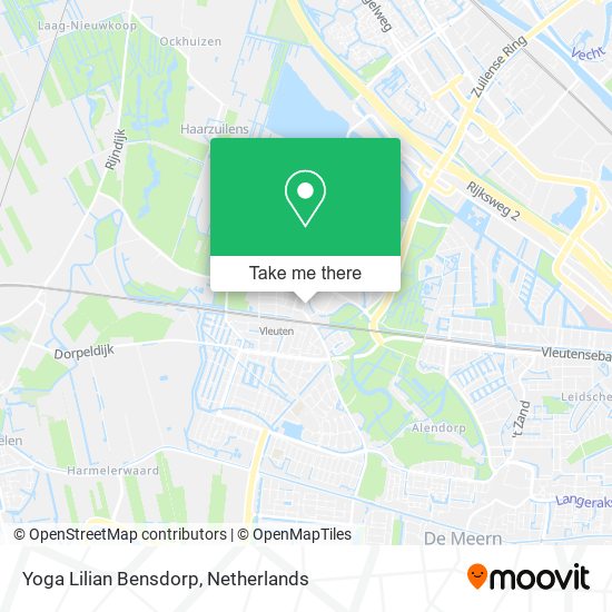 Yoga Lilian Bensdorp map