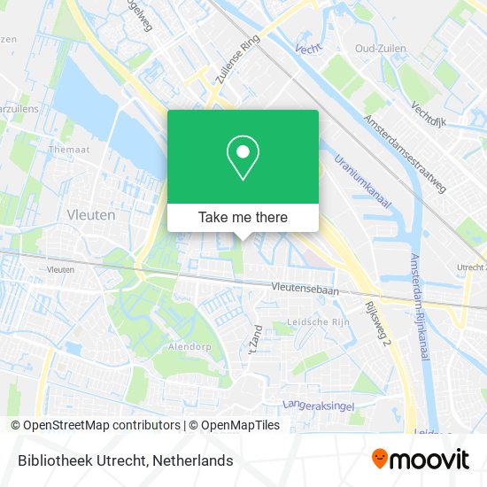 Bibliotheek Utrecht map