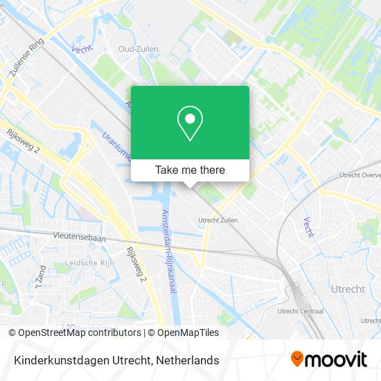 Kinderkunstdagen Utrecht map