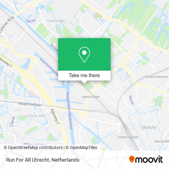 Run For All Utrecht map