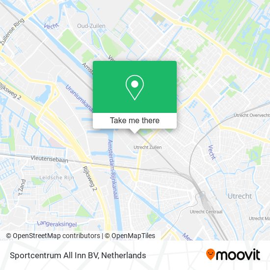 Sportcentrum All Inn BV map