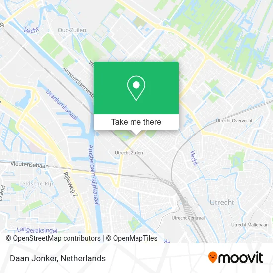 Daan Jonker map