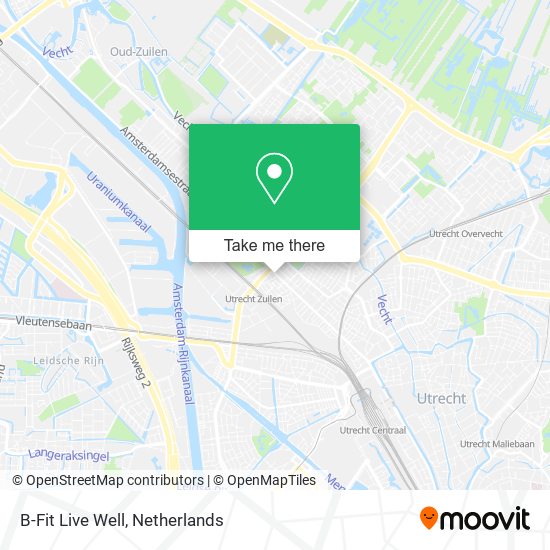 B-Fit Live Well map