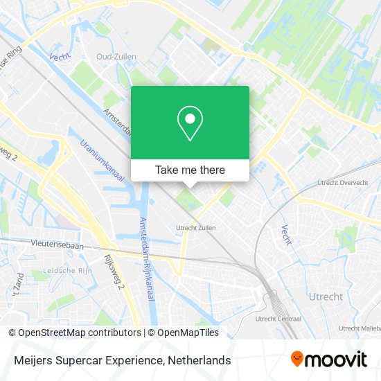 Meijers Supercar Experience Karte