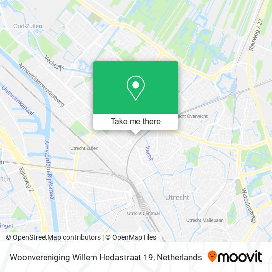 Woonvereniging Willem Hedastraat 19 Karte