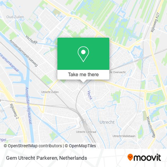 Gem Utrecht Parkeren map