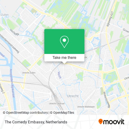 The Comedy Embassy map