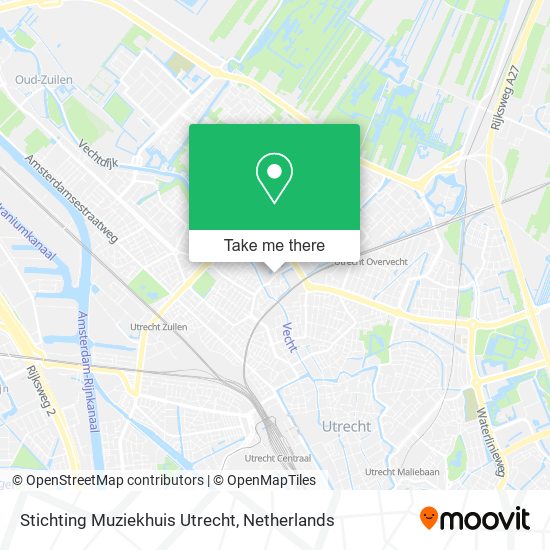 Stichting Muziekhuis Utrecht Karte