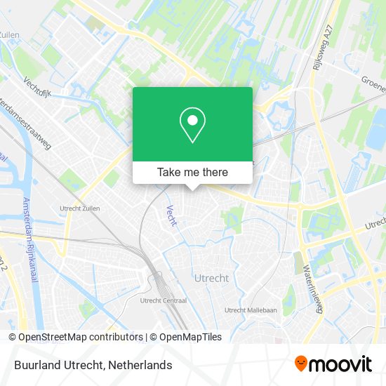 Buurland Utrecht map