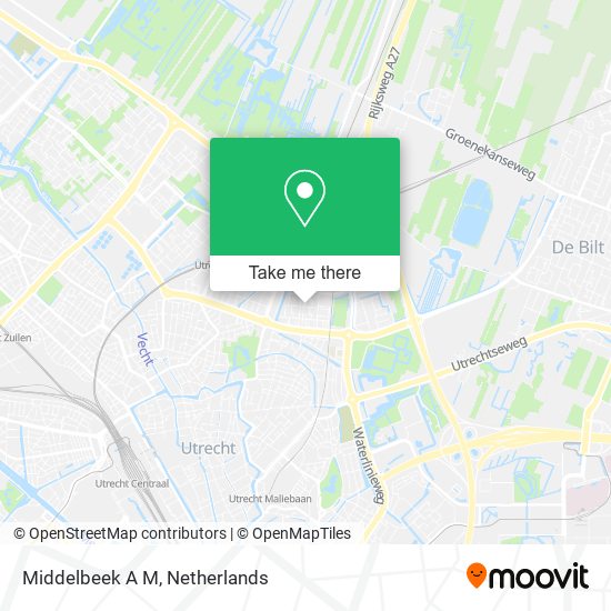 Middelbeek A M map