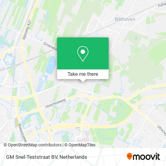 GM Snel-Teststraat BV Karte