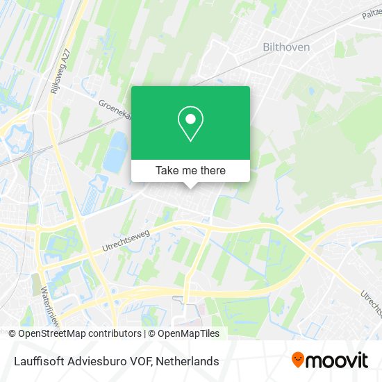 Lauffisoft Adviesburo VOF Karte