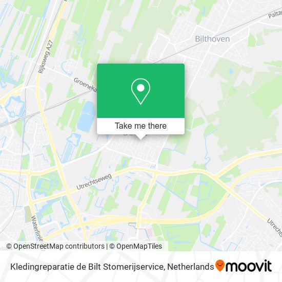 Kledingreparatie de Bilt Stomerijservice map