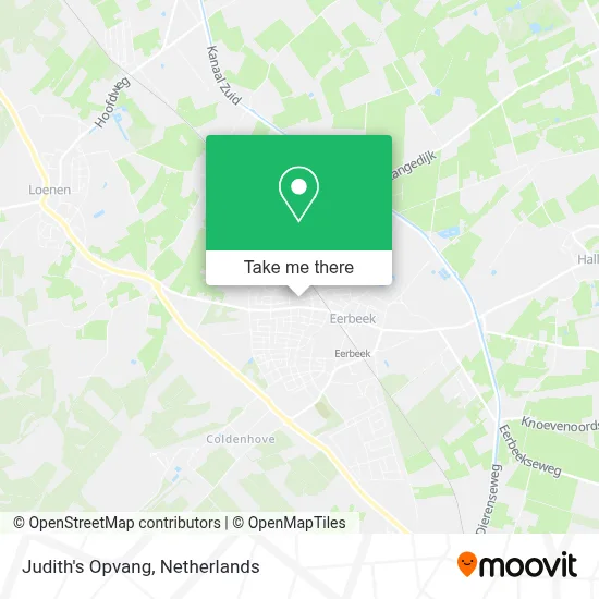 Judith's Opvang map