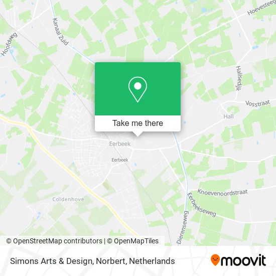 Simons Arts & Design, Norbert map