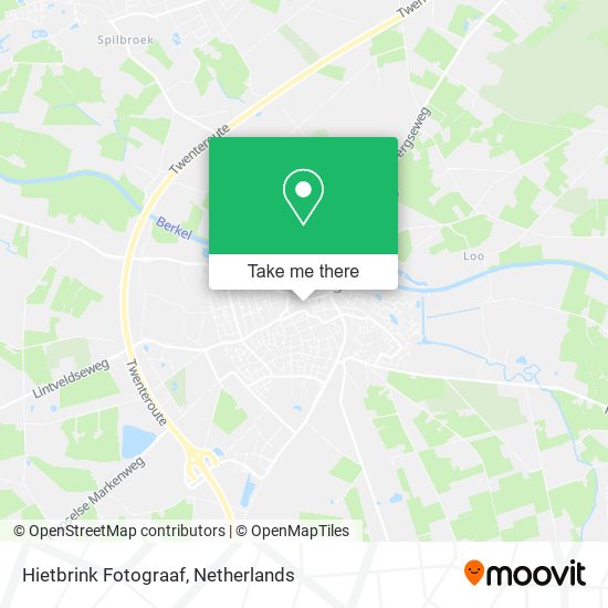 Hietbrink Fotograaf map