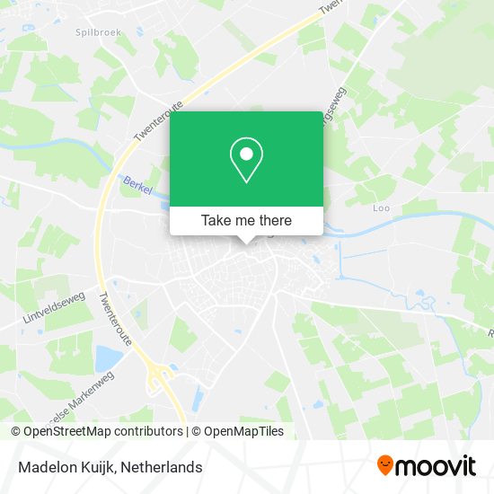 Madelon Kuijk map