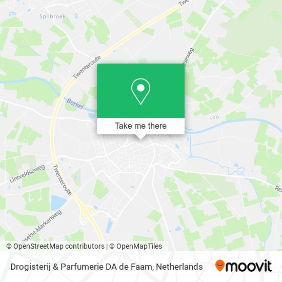 Drogisterij & Parfumerie DA de Faam map