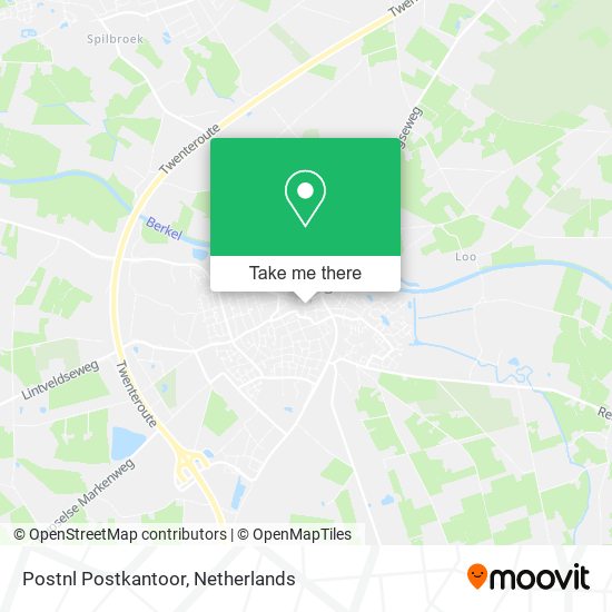 Postnl Postkantoor map