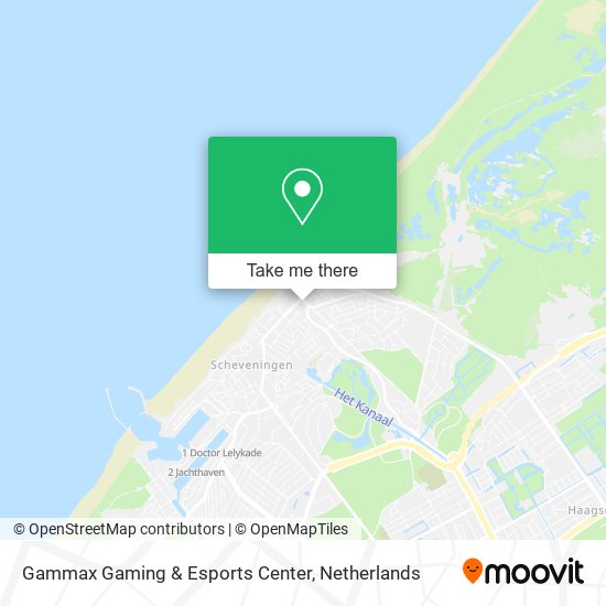 Gammax Gaming & Esports Center map