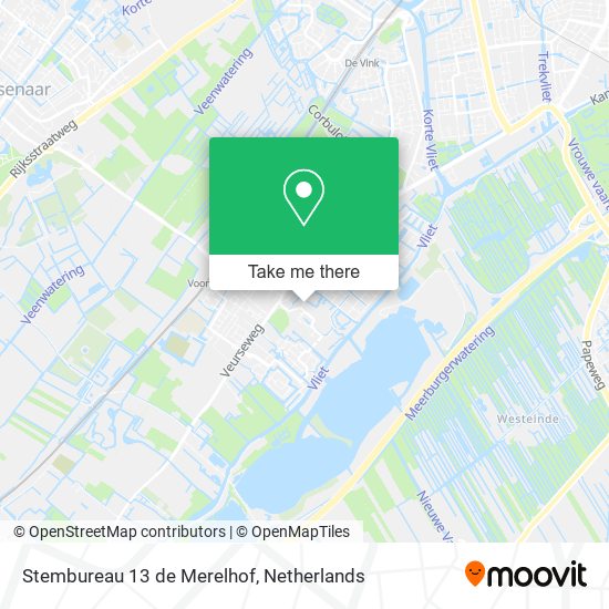 Stembureau 13 de Merelhof map