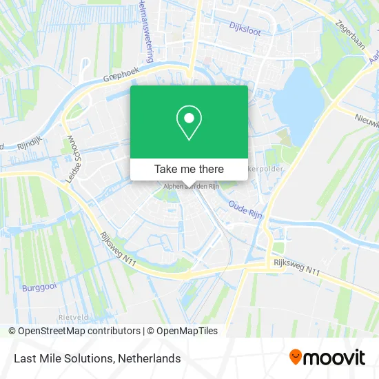 Last Mile Solutions map