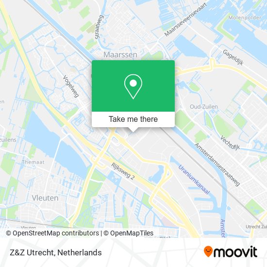 Z&Z Utrecht map