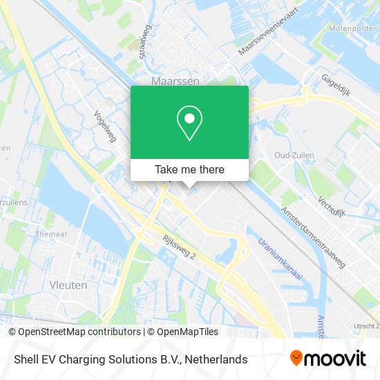 Shell EV Charging Solutions B.V. map