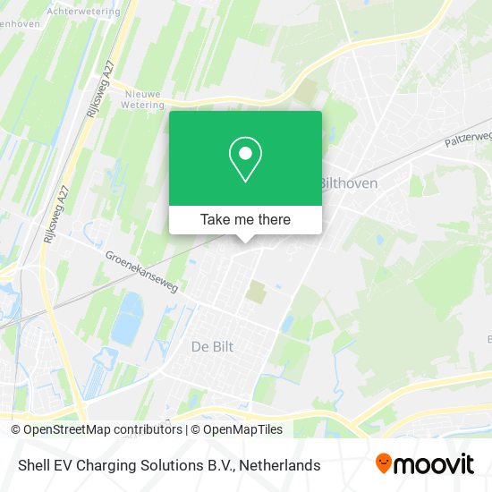 Shell EV Charging Solutions B.V. map