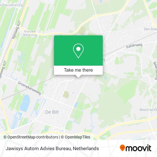 Jawisys Autom Advies Bureau map