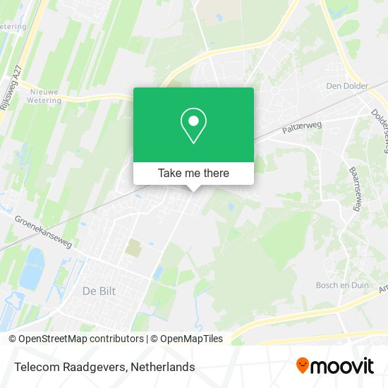 Telecom Raadgevers map